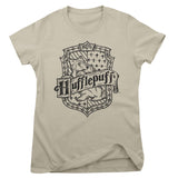 Harry Potter - Hufflepuff Washed Crest Women T-Shirt