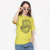 Harry Potter - Hufflepuff Washed Crest Women T-Shirt