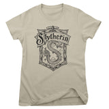 Harry Potter - Slytherin Washed Crest Women T-Shirt