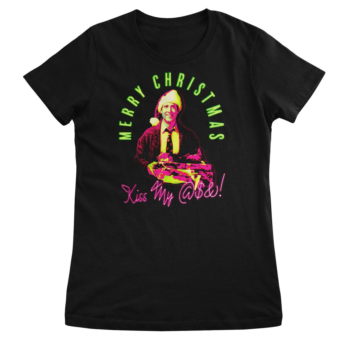 National Lampoon's Christmas Vacation - Merry Christmas - Kiss My @$&! Women T-Shirt