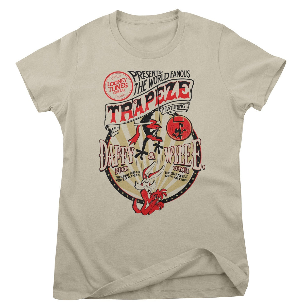 Looney Tunes - Daffy & Wile E Trapeze Women T-Shirt