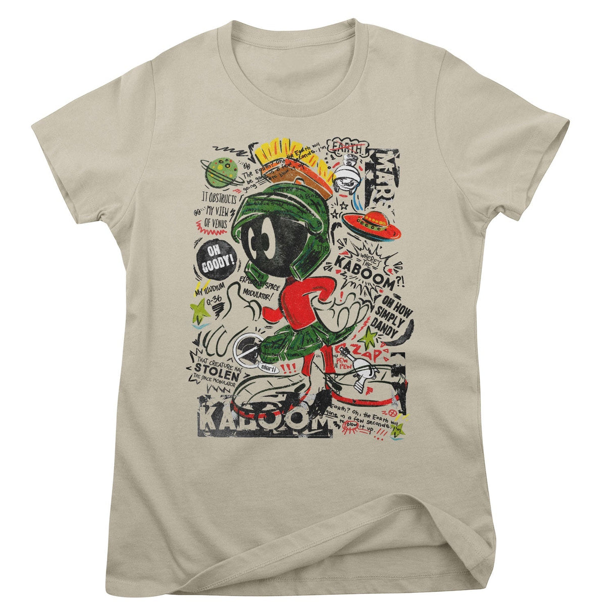 Looney Tunes - Marvin The Martian Mashup Women T-Shirt