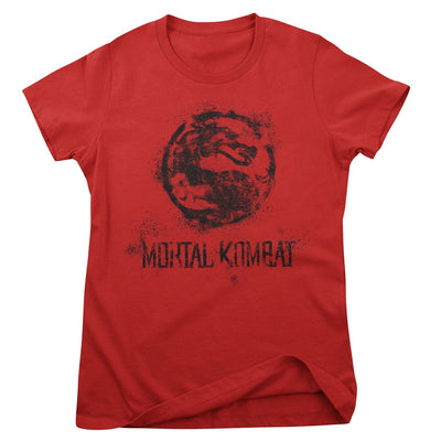 Mortal Kombat - Distressed Dragon Women T-Shirt