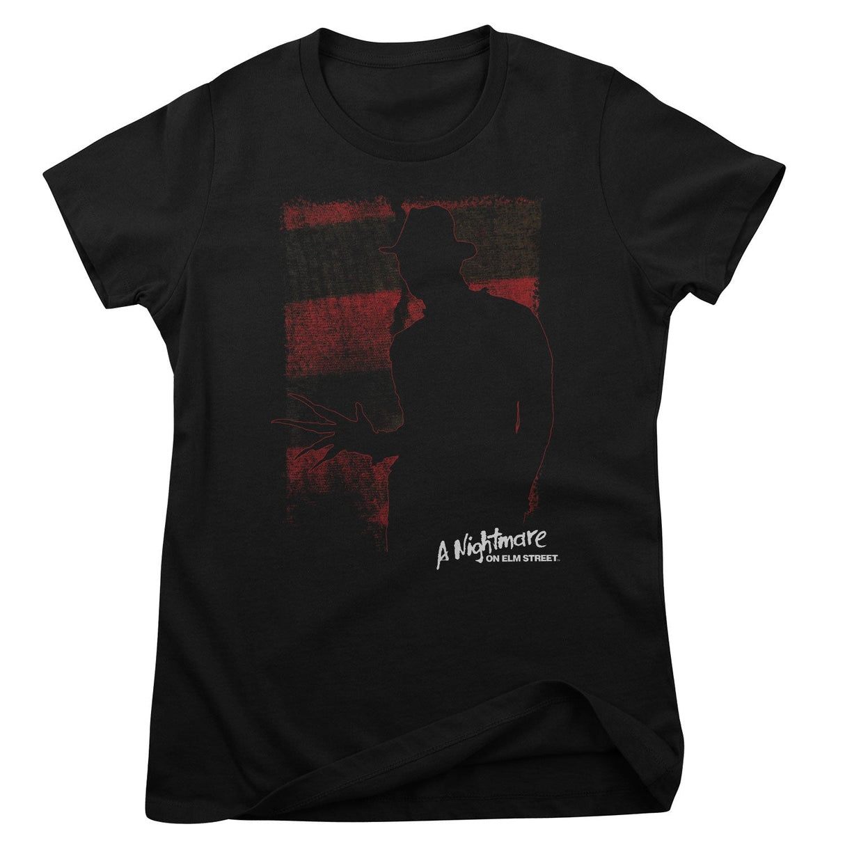 A Nightmare On Elm Street - Freddy Krueger Silhouette Women T-Shirt