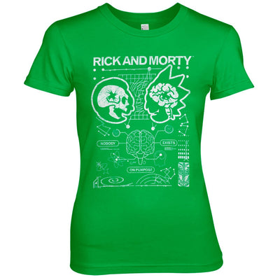 Rick and Morty - Nobody Exists On Purpose Women T-Shirt