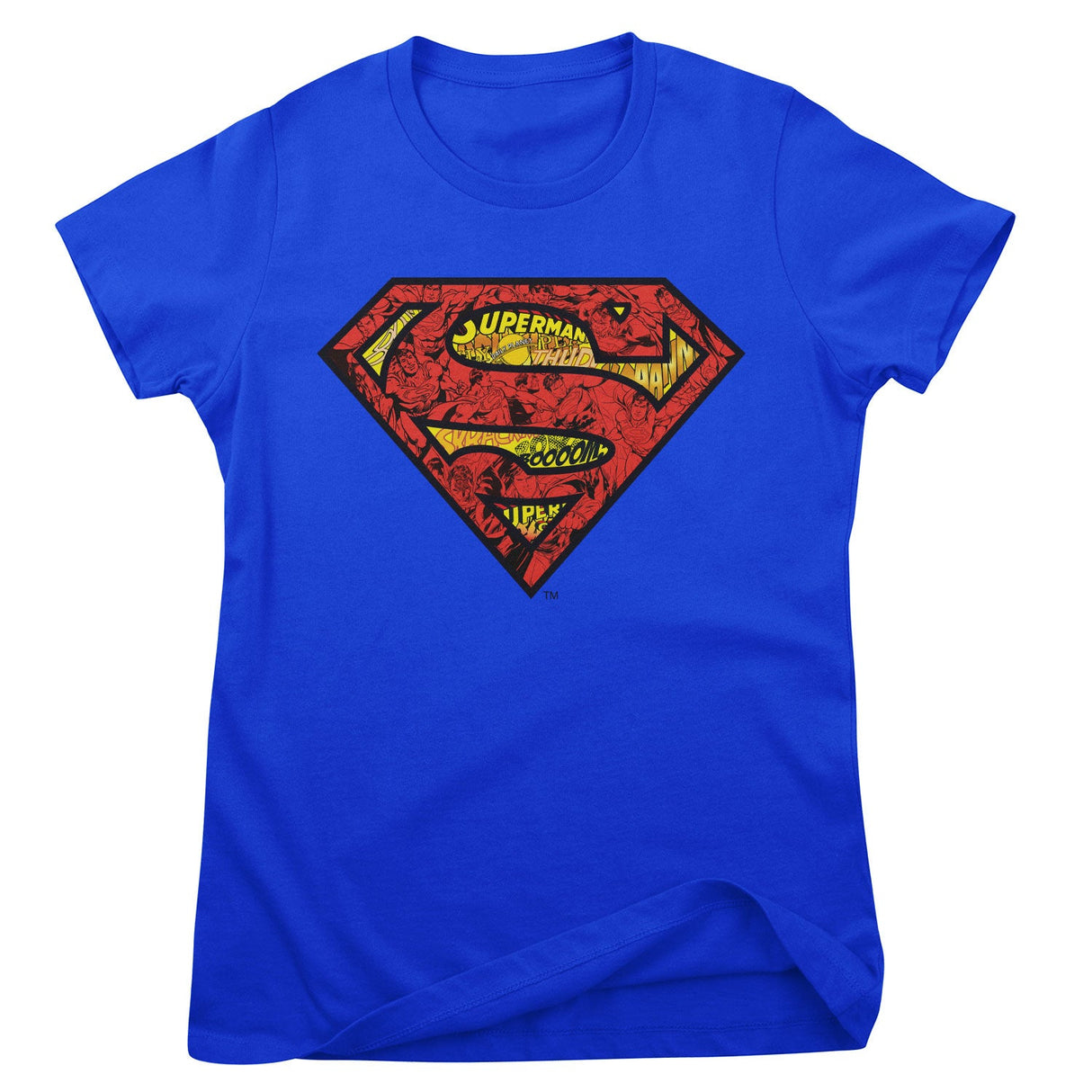 Superman - Mash-Up Shield Women T-Shirt
