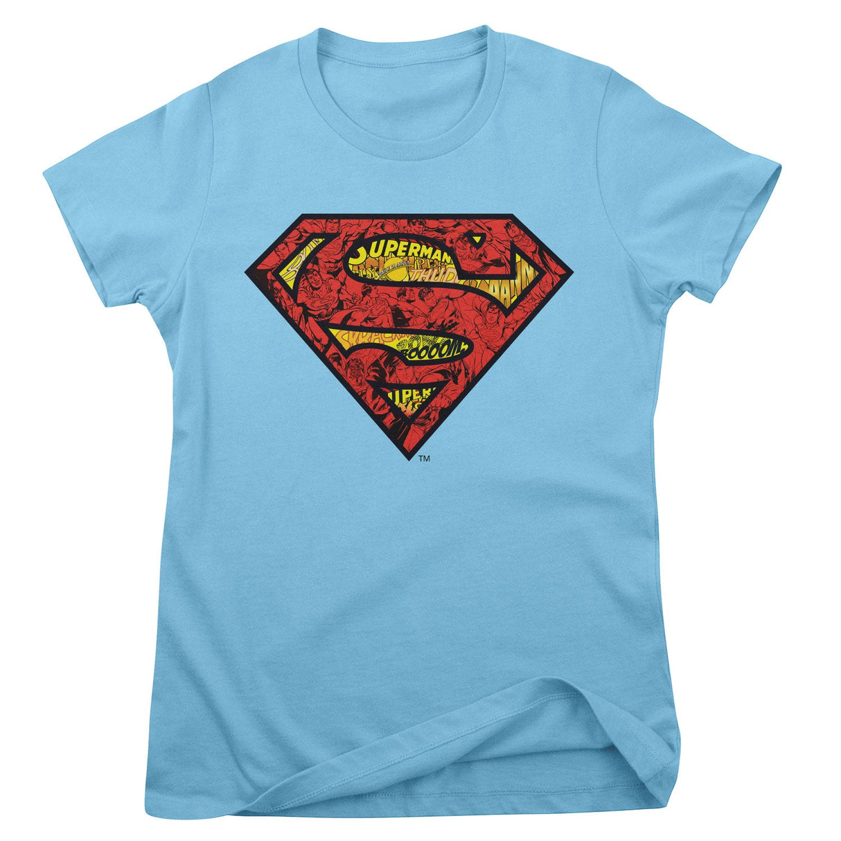Superman - Mash-Up Shield Women T-Shirt