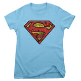 Superman - Mash-Up Shield Women T-Shirt