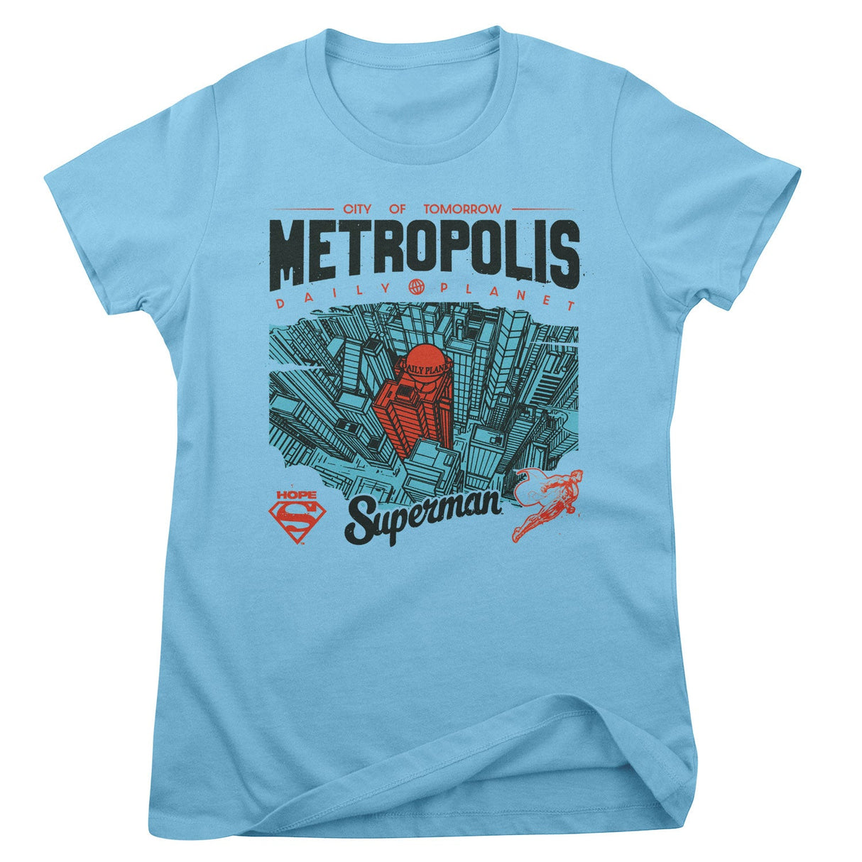 Superman - Metropolis - Daily Planet Women T-Shirt