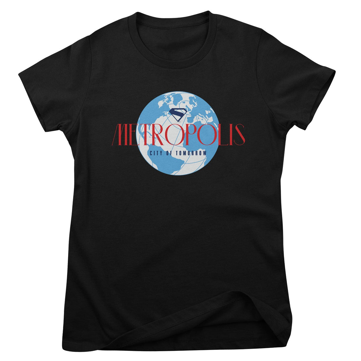 Superman - Metropolis - City Of Tomorrow Women T-Shirt
