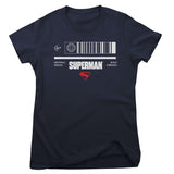 Superman - Barcode Women T-Shirt