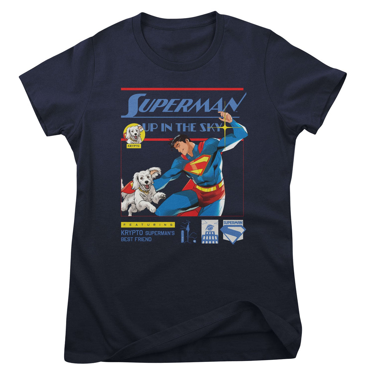 Superman - Up In The Sky Women T-Shirt