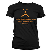 The Big Bang Theory - I Cry Because Others are Stupid Women T-Shirt