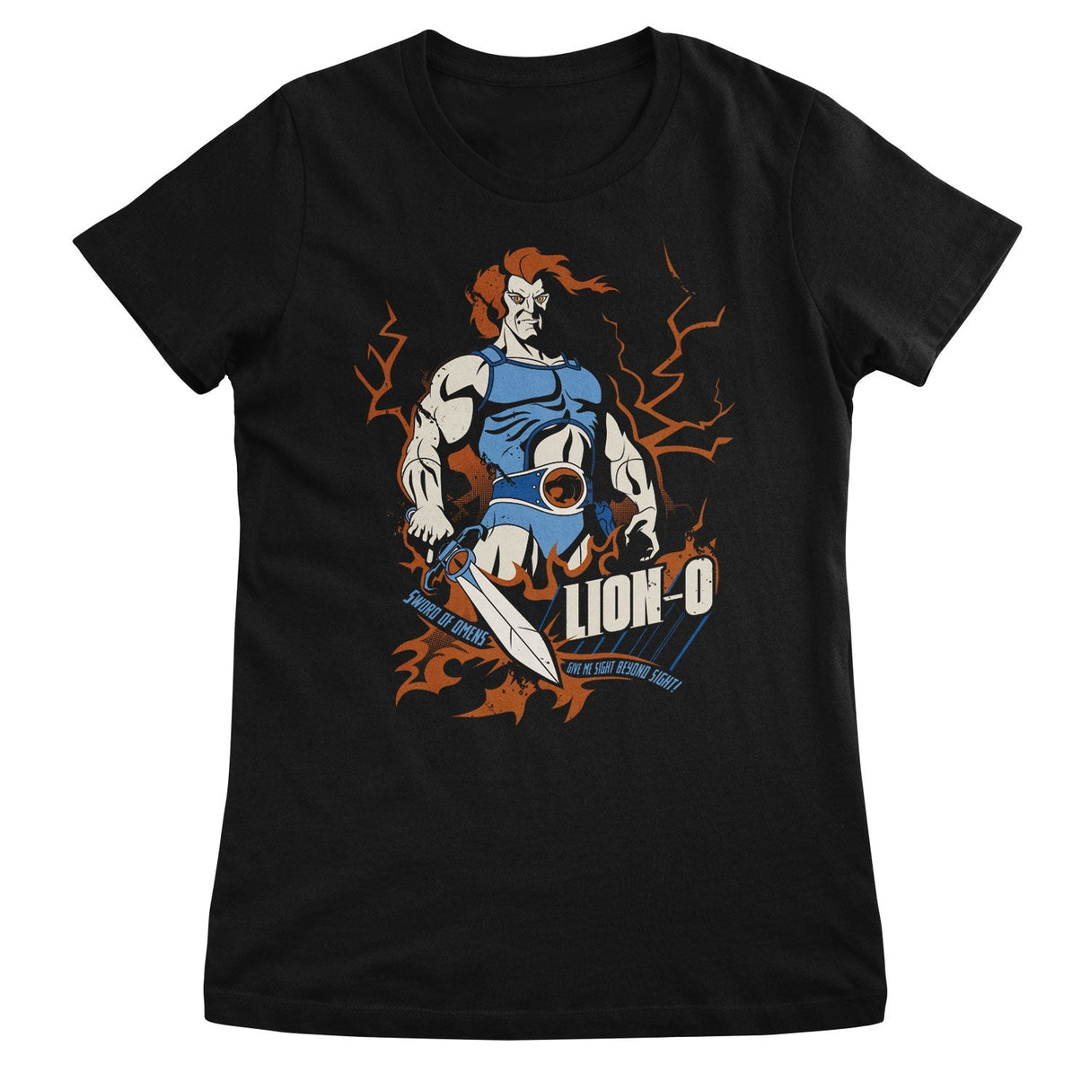 Thundercats - Lion-O Crack Women T-Shirt
