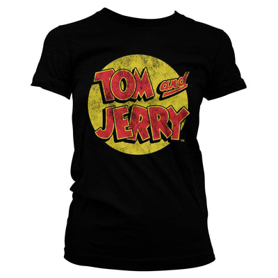 Tom & Jerry - Washed Logo Women T-Shirt