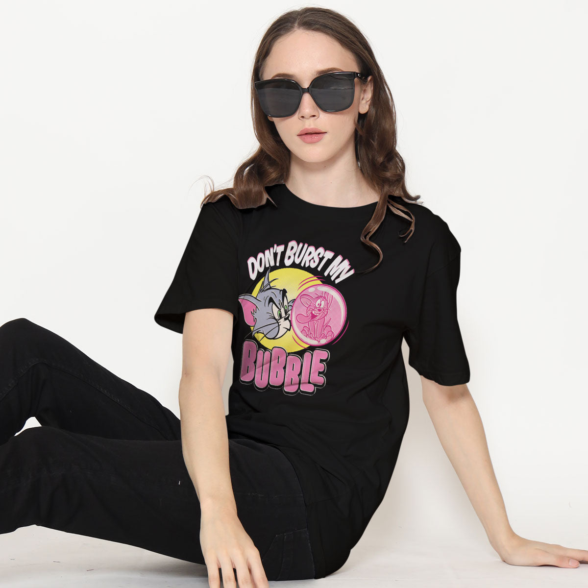 Tom & Jerry - Don't Burst My Bubble Women T-Shirt