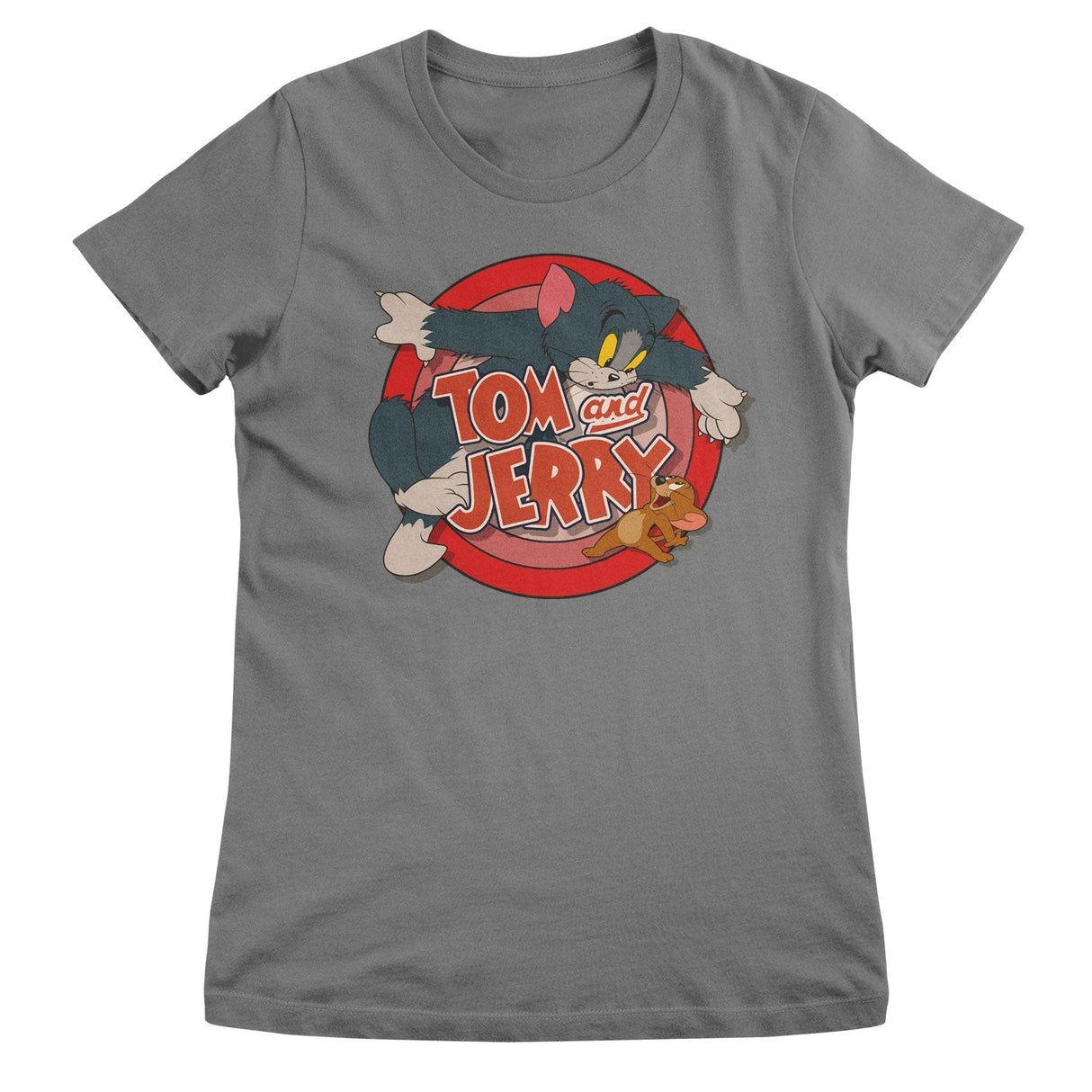 Tom & Jerry - Retro Logo Women T-Shirt