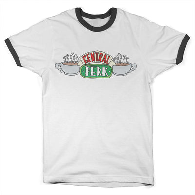 Friends - Central Perk Ringer Mens T-Shirt