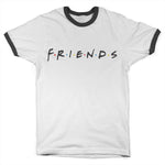 Friends - Logo Ringer Mens T-Shirt