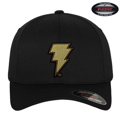 Black Adam - Lightning Patch Flexfit Baseball Cap