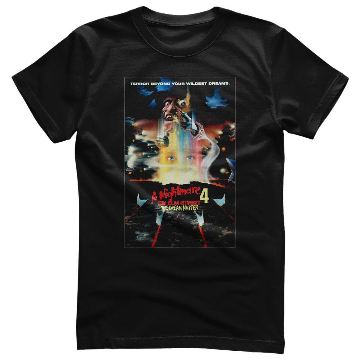 A Nightmare On Elm Street - The Dream Master Poster Mens T-Shirt