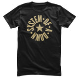 System Of A Down - Circle Star Logo Mens T-Shirt