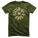 System Of A Down - Circle Star Logo Mens T-Shirt