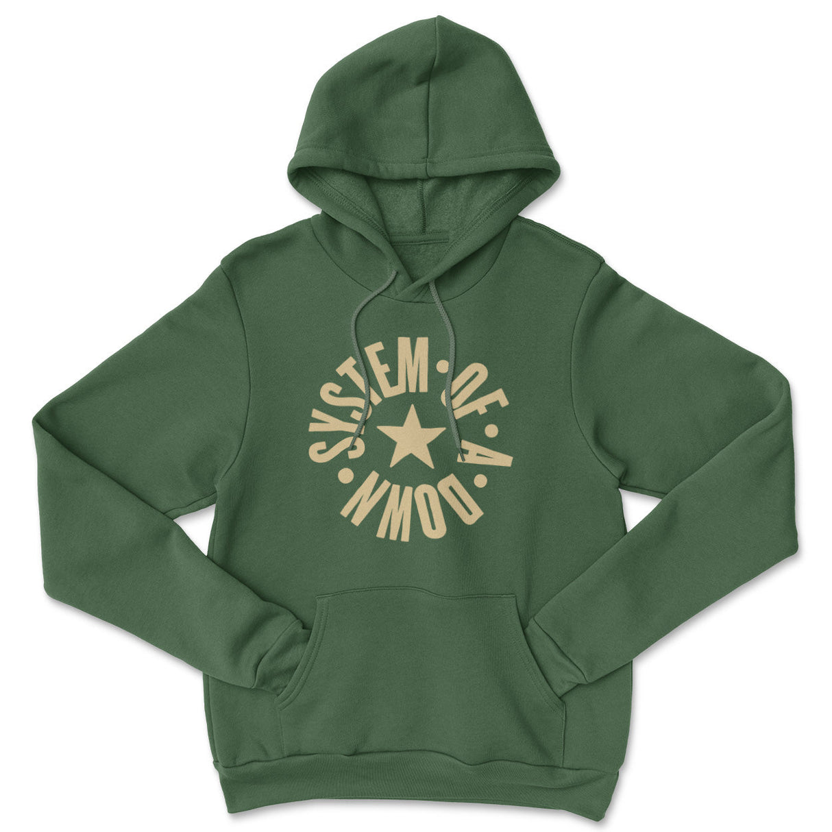 System Of A Down - Circle Star Logo Hoodie
