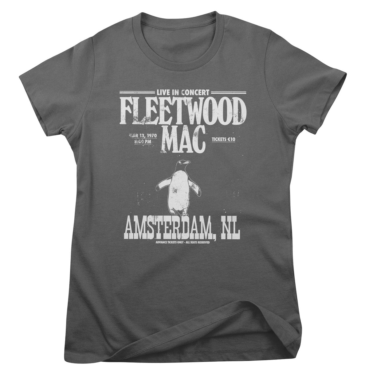 Fleetwood Mac - Amsterdam 1970 Mens T-Shirt