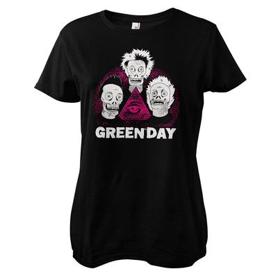 Green Day - Skulls Women T-Shirt