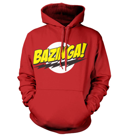 The Big Bang Theory - Bazinga Super Logo Hoodie