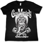 Gas Monkey Garage - Biker Monkey Kids T-Shirt