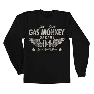 Gas Monkey Garage - 04-Wings Long Sleeve T-Shirt