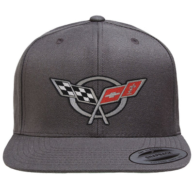 Chevrolet - Corvette C5 Flags Premium Snapback Cap