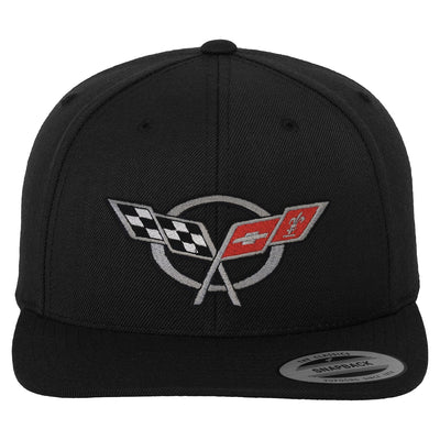 Chevrolet - Corvette C5 Flags Premium Snapback Cap