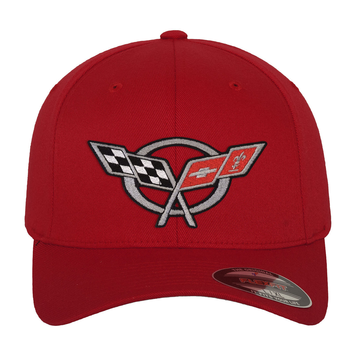 Corvette - C5 Flags Flexfit Baseball Cap