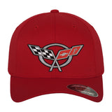 Corvette - C5 Flags Flexfit Baseball Cap
