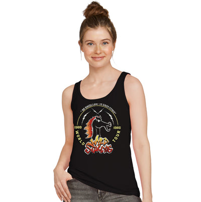 Bill and Ted's Excellent Adventure - WYLD Stallyns Most Excellent World Tour 1989 Women Tank Top