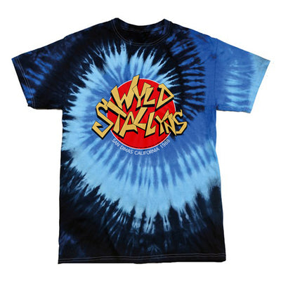 Bill and Ted's Excellent Adventure - WYLD Stallyns Band Red Logo Tie-Dye T-Shirt