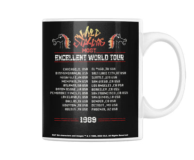 Bill and Ted's Excellent Adventure - WYLD Stallyns Most Excellent World Tour 1989 Coffee Mug