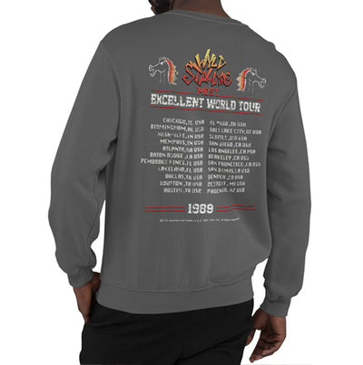 Bill and Ted's Excellent Adventure - WYLD Stallyns Most Excellent World Tour 1989 Sweatshirt