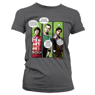 The Big Bang Theory - Superhero Quips Women T-Shirt