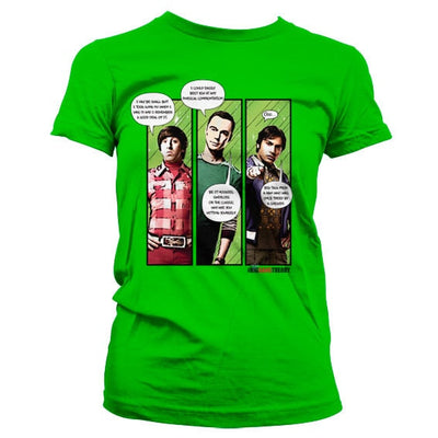 The Big Bang Theory - Superhero Quips Women T-Shirt