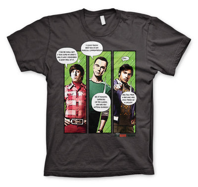 The Big Bang Theory - Superhero Quips Mens T-Shirt