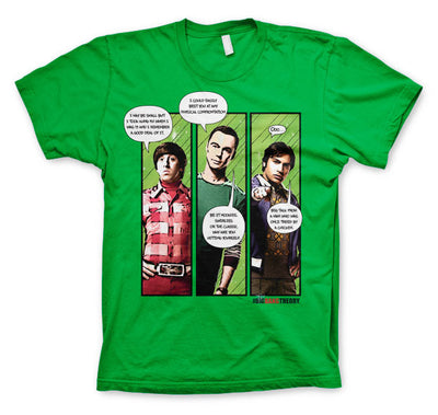 The Big Bang Theory - Superhero Quips Mens T-Shirt