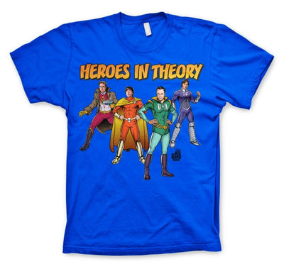 The Big Bang Theory - Heroes in Theory Mens T-Shirt