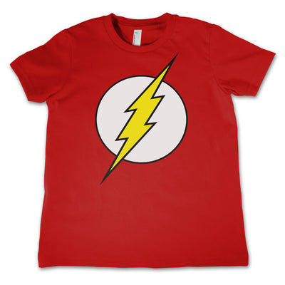 The Flash - Emblem Unisex Kids T-Shirt (Red)