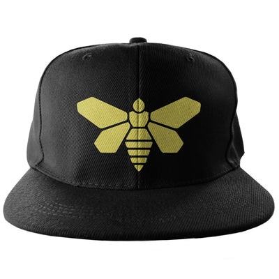 Breaking Bad - Methlamine Barrel Bee Embroidered Snapback Cap (Black)