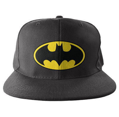 Batman - Signal Logo Embroidered Snapback Cap (Black)