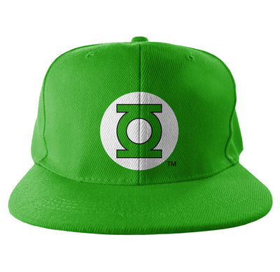 Green Lantern - Logo Embroidered Snapback Cap (Green)